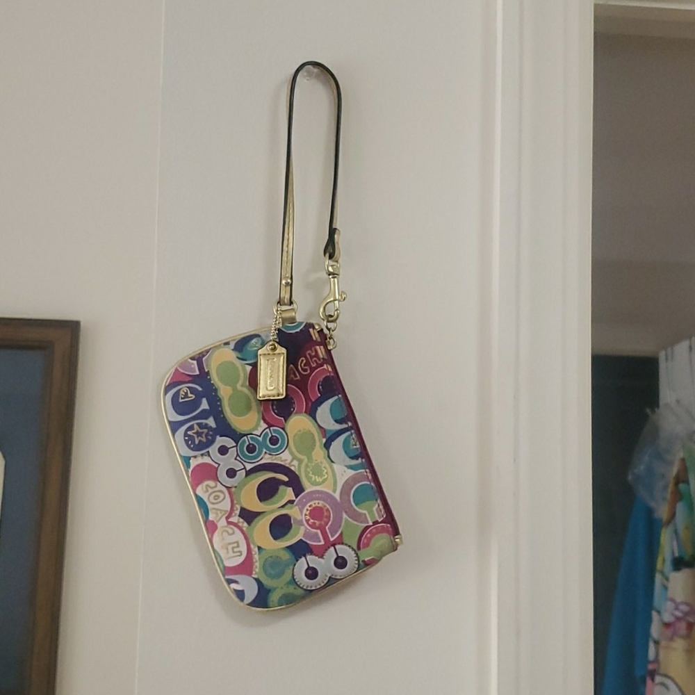 Coach wristlet